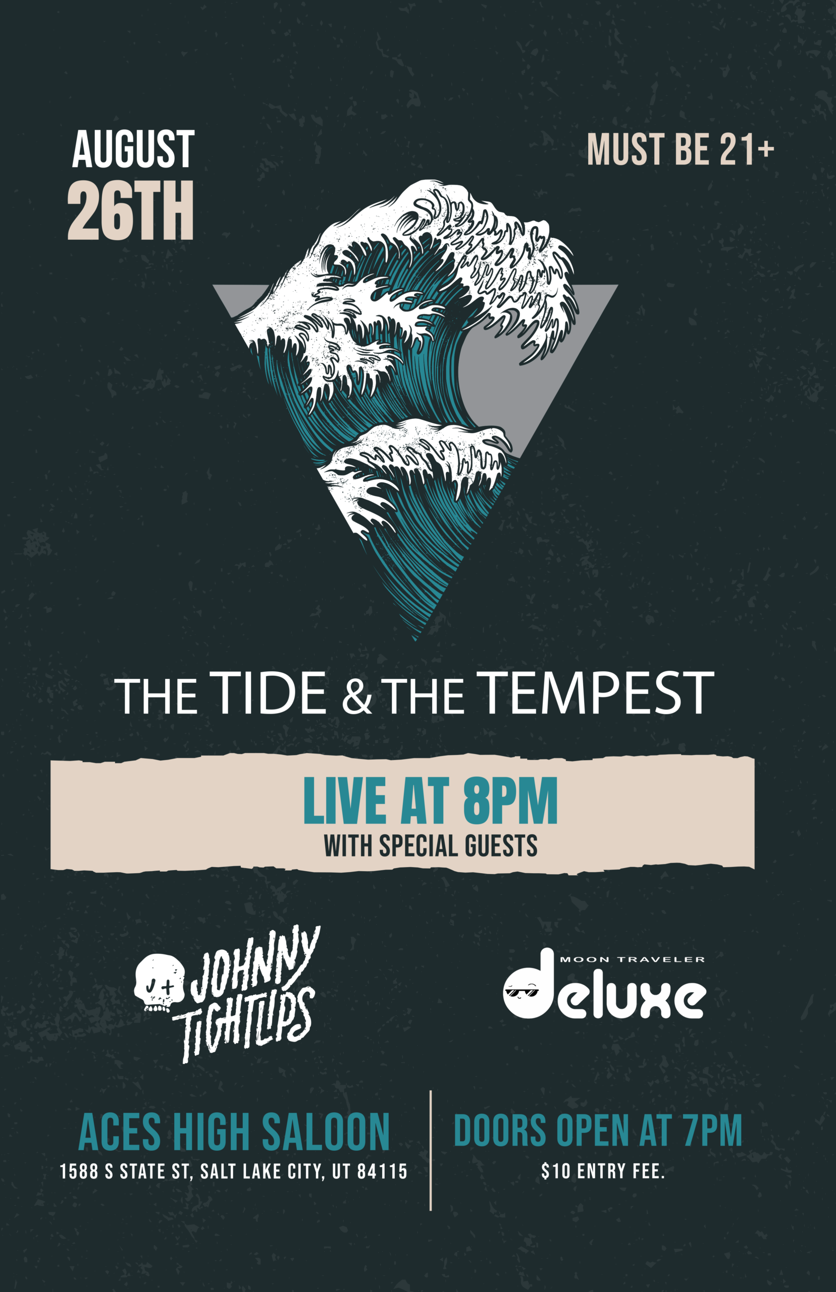 8/26/2026 The Tide & the Tempest at Aces High Saloon